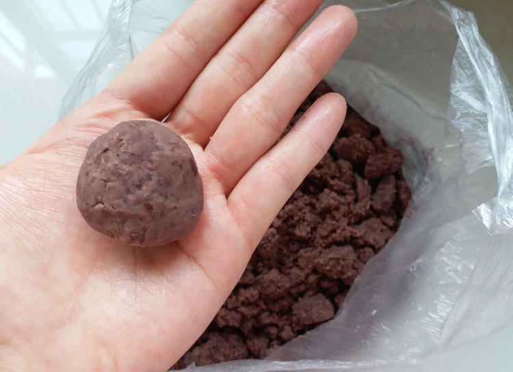 自制低油少糖豆沙馅