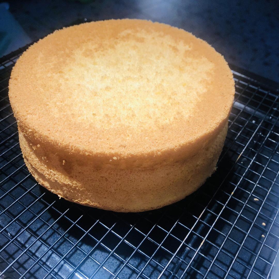 6寸戚风蛋糕（2蛋）