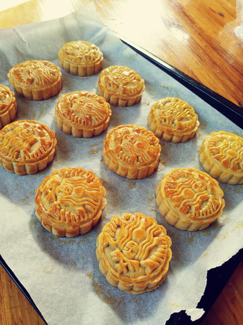 广式月饼---红薯月饼
