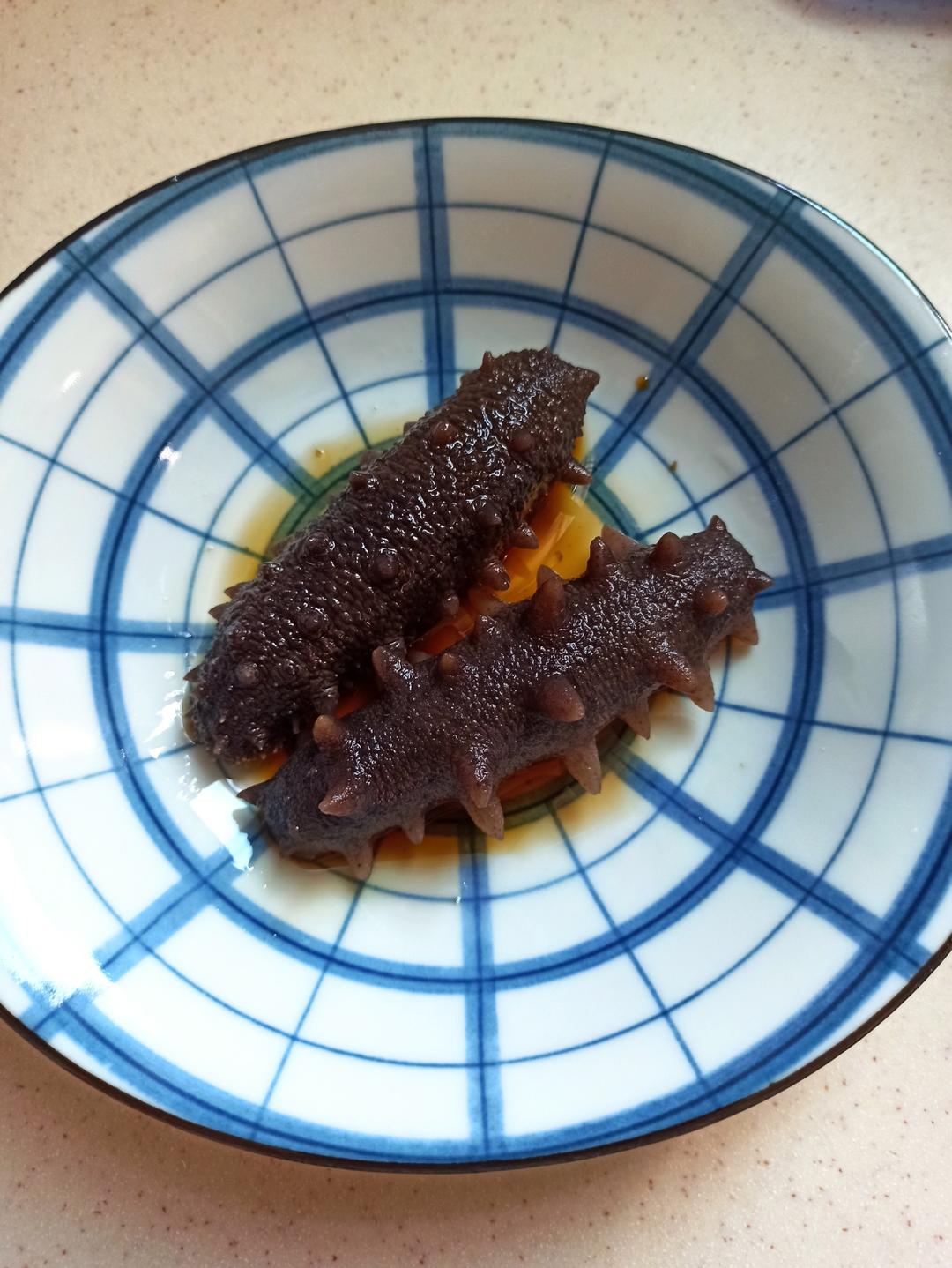一天一根海参健康整个冬           海参的简单吃法