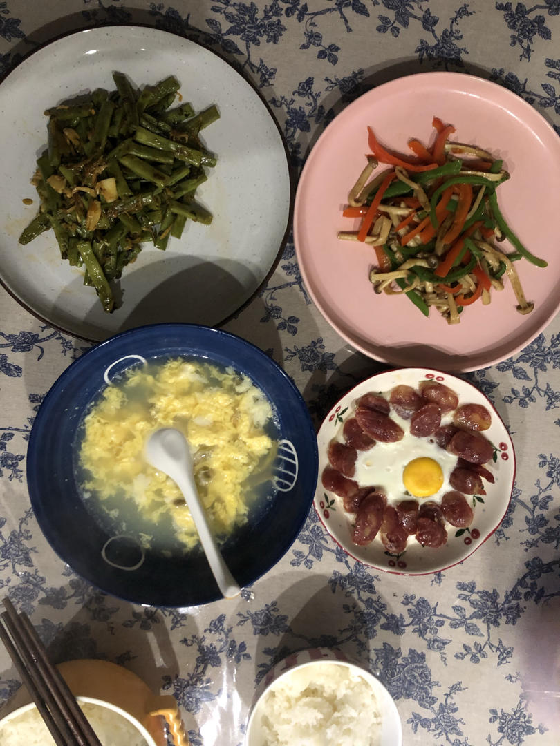 香肠蒸蛋