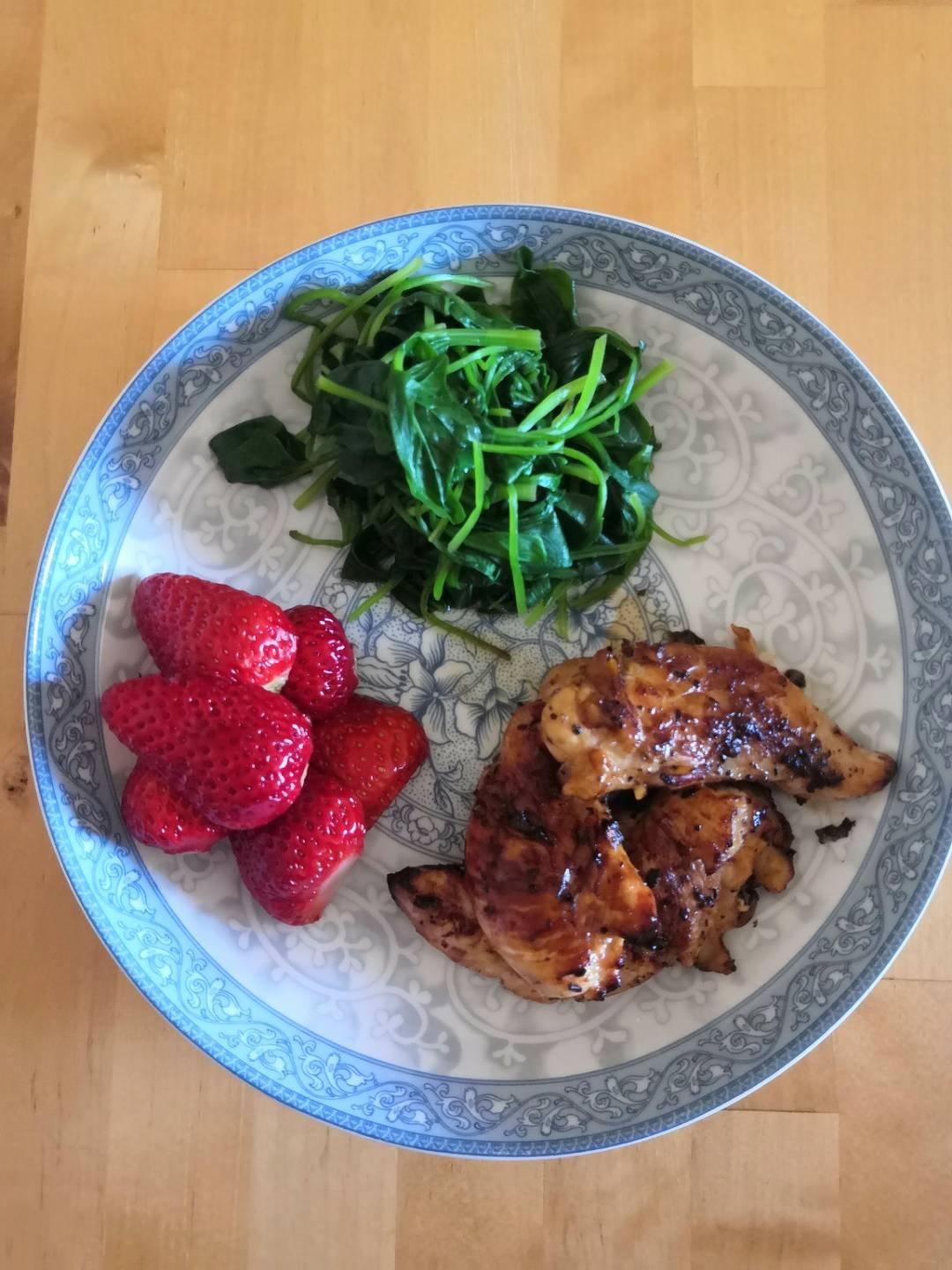 酷炫屌炸天好吃的煎鸡胸肉（香蒜蜂蜜煎鸡胸肉）