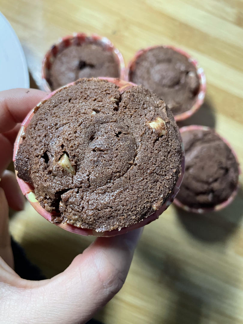 布朗尼杯子蛋糕