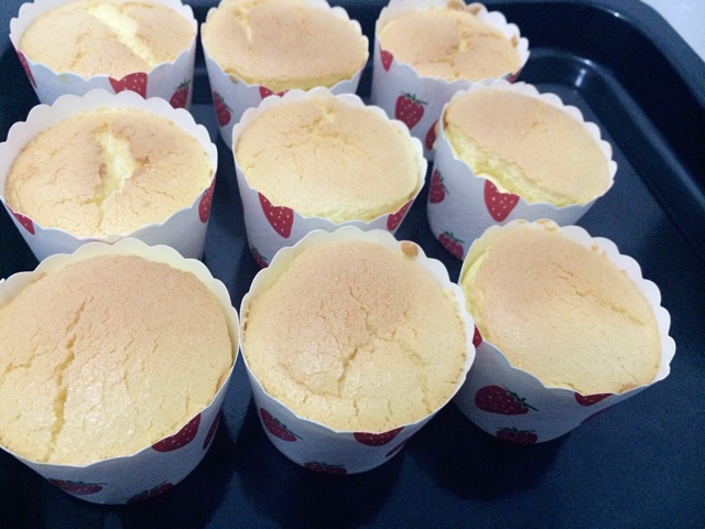 奶油戚风杯子蛋糕