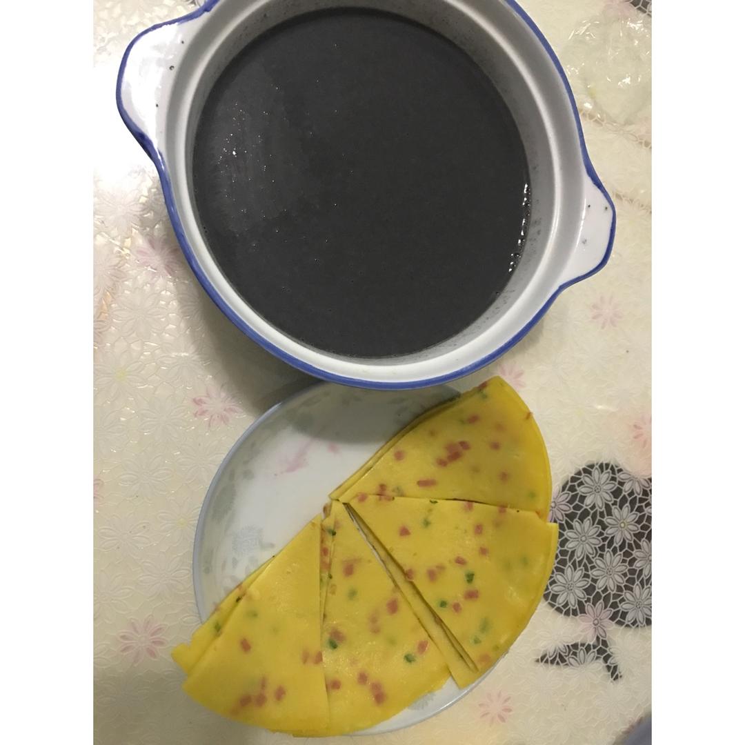 豆浆机轻松做芝麻糊