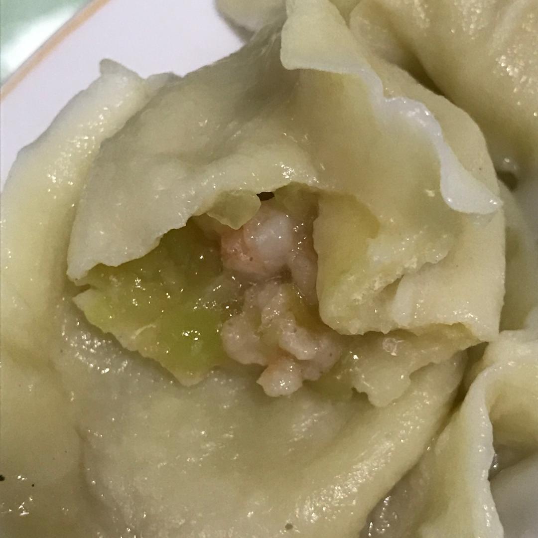 黄瓜虾仁饺子