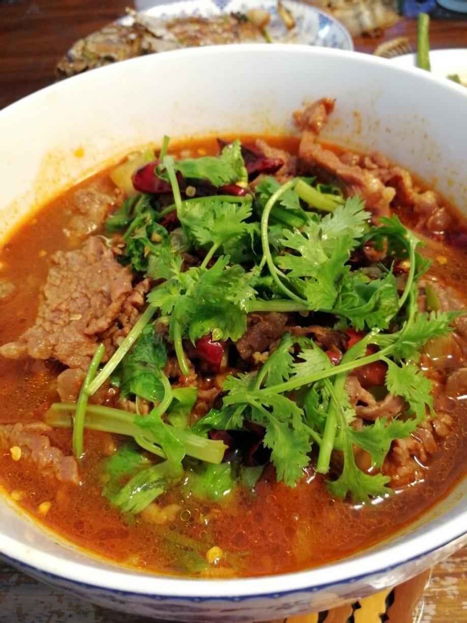 水煮牛肉