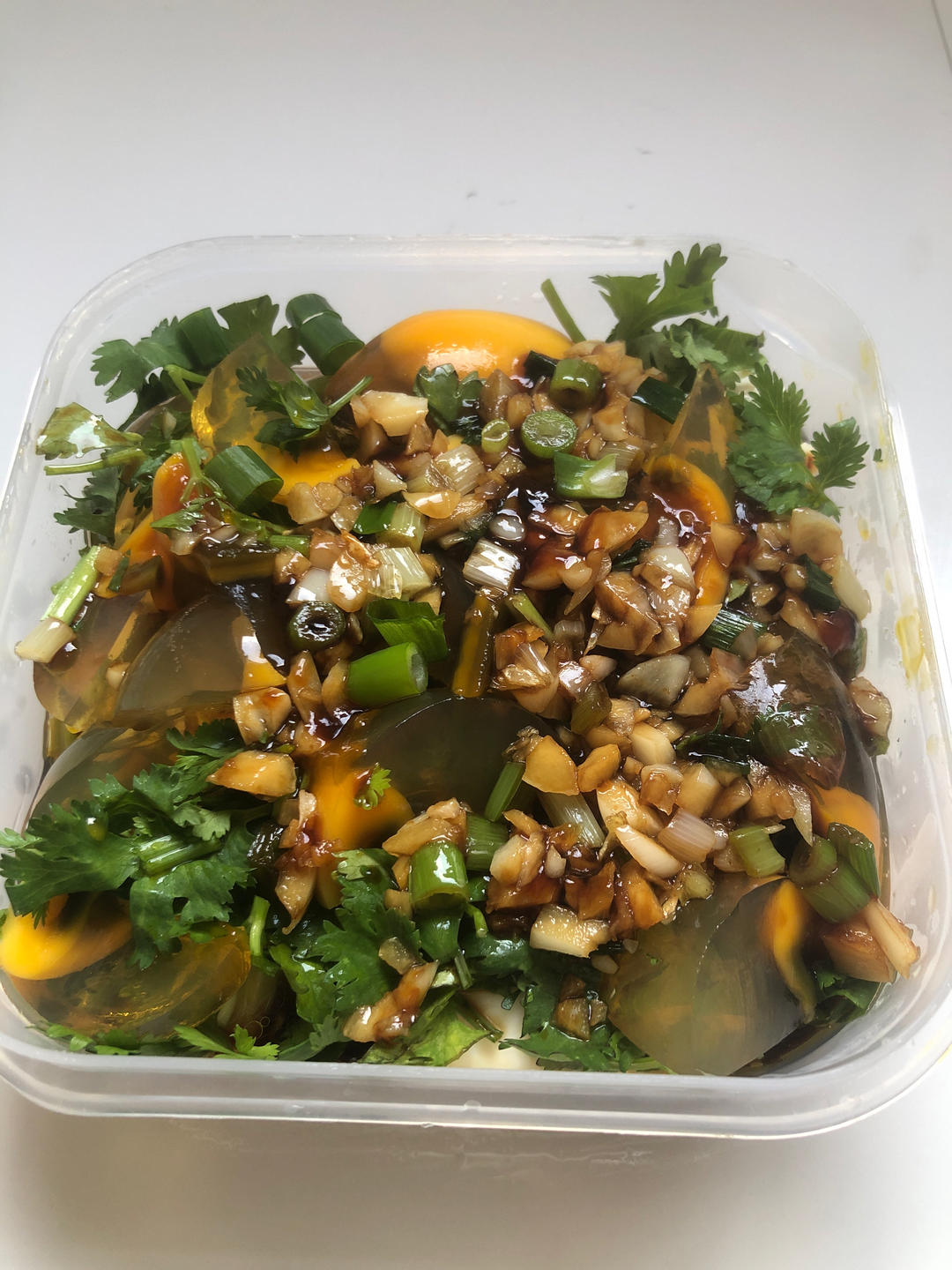 【最佳CP～】凉拌皮蛋豆腐✨