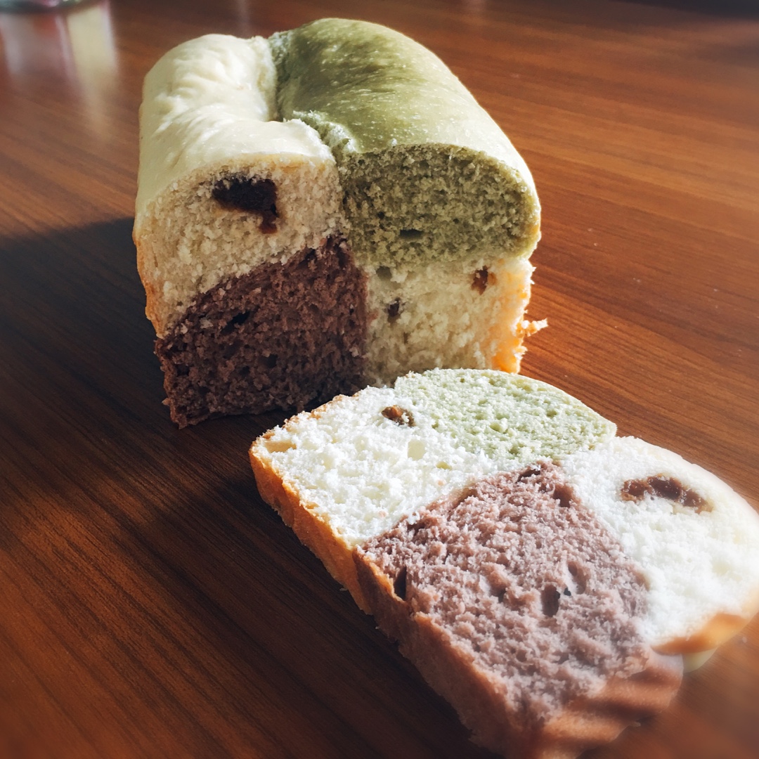 蔓越莓三色吐司