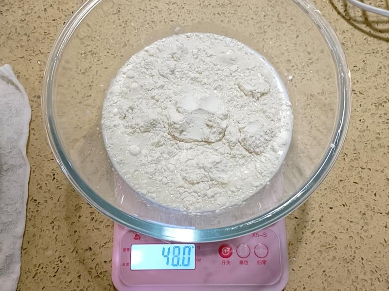 纯奶手撕吐司的做法 步骤1