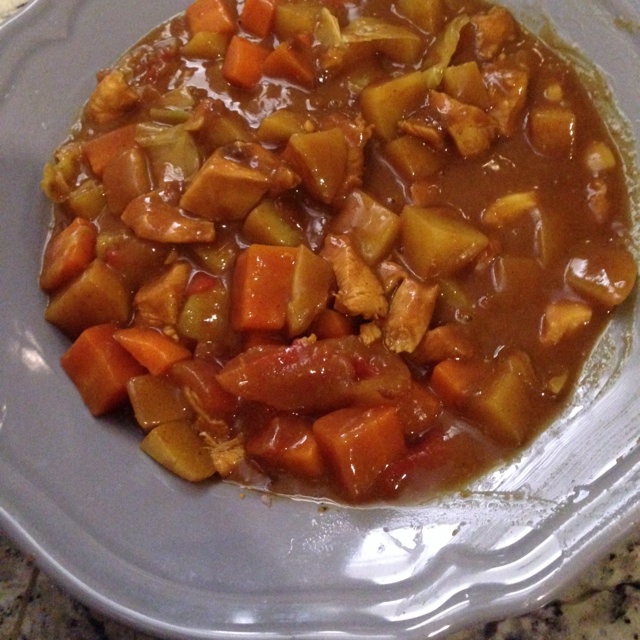 咖喱鸡肉饭