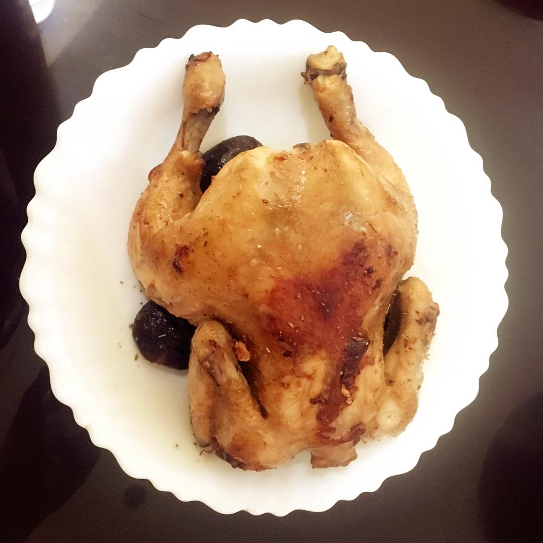 电饭锅焖三黄鸡