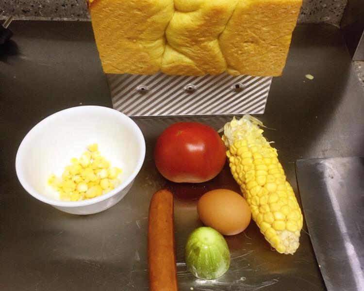 纯奶手撕吐司的做法 步骤1