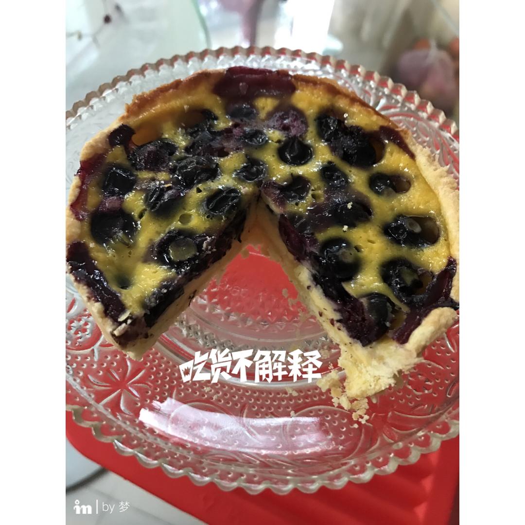 蓝莓乳酪派