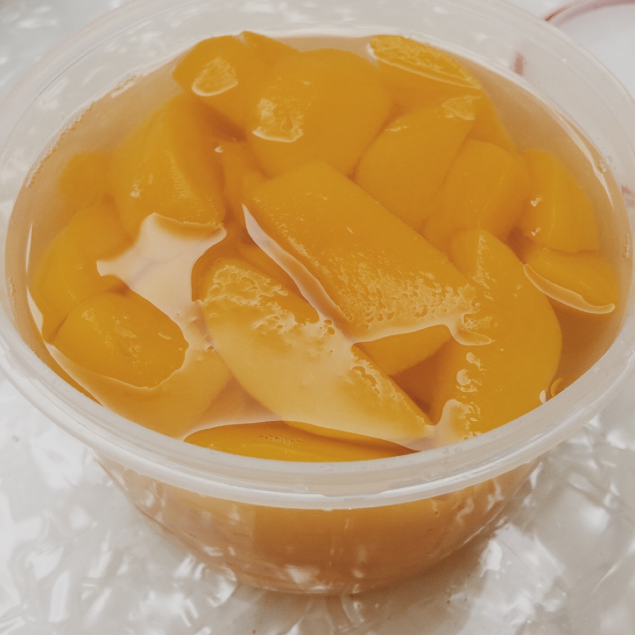 黄桃罐头