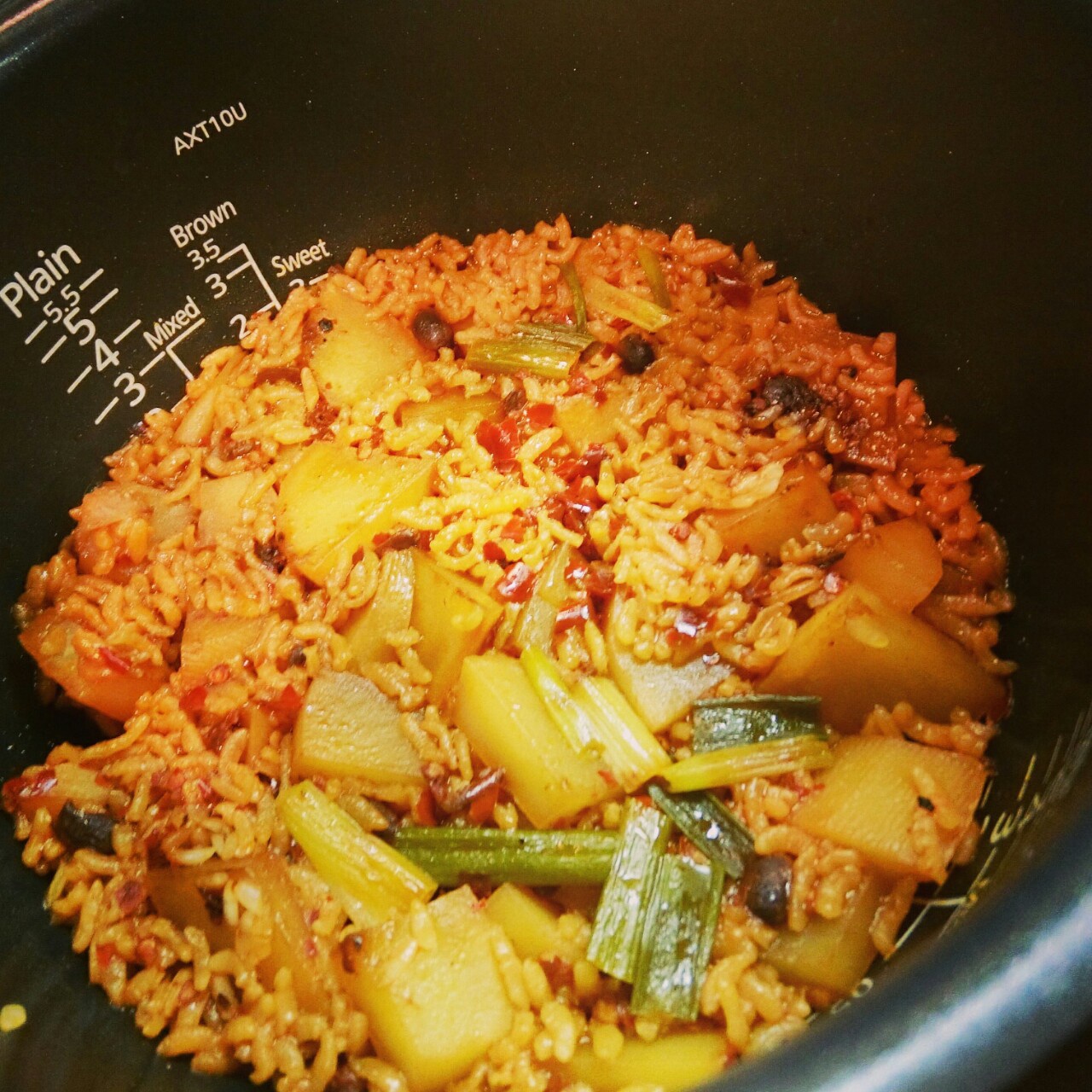 秘制土豆焖饭