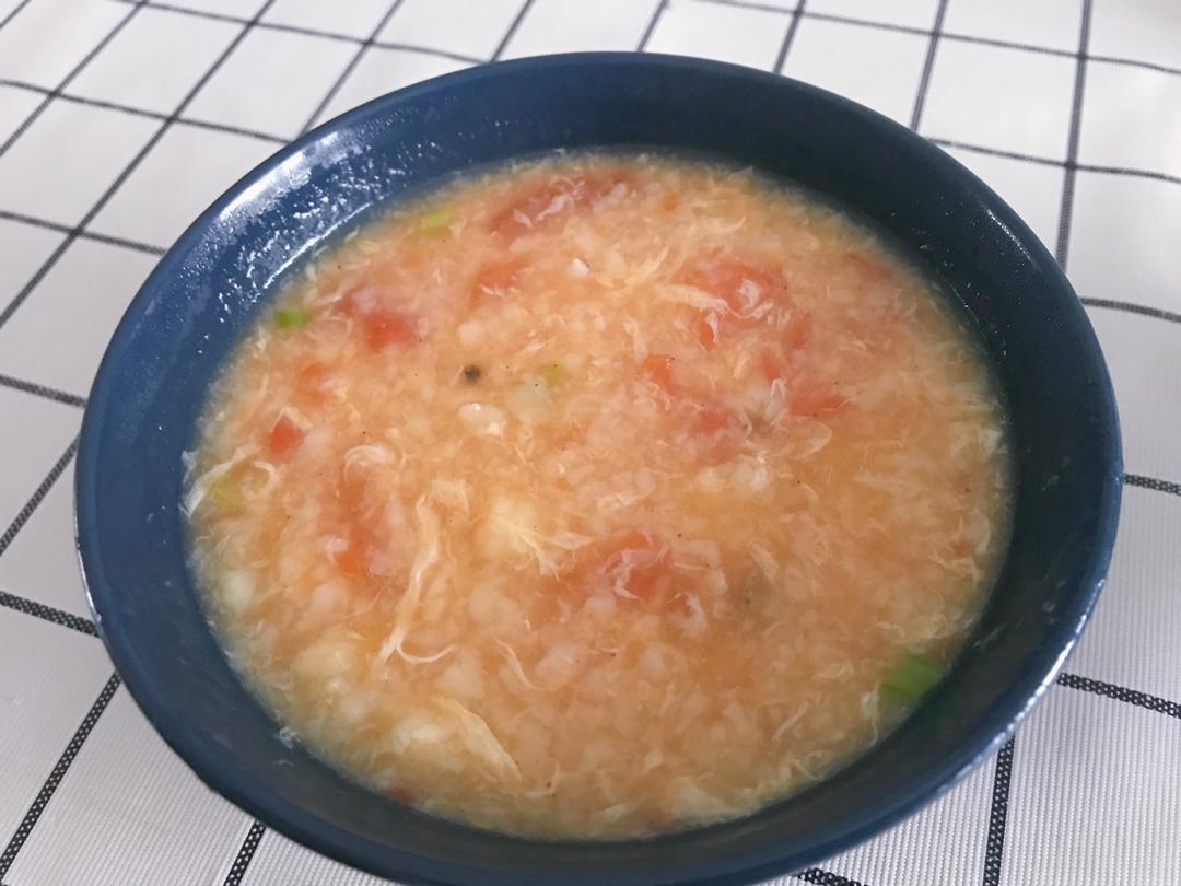 简单早餐-疙瘩汤