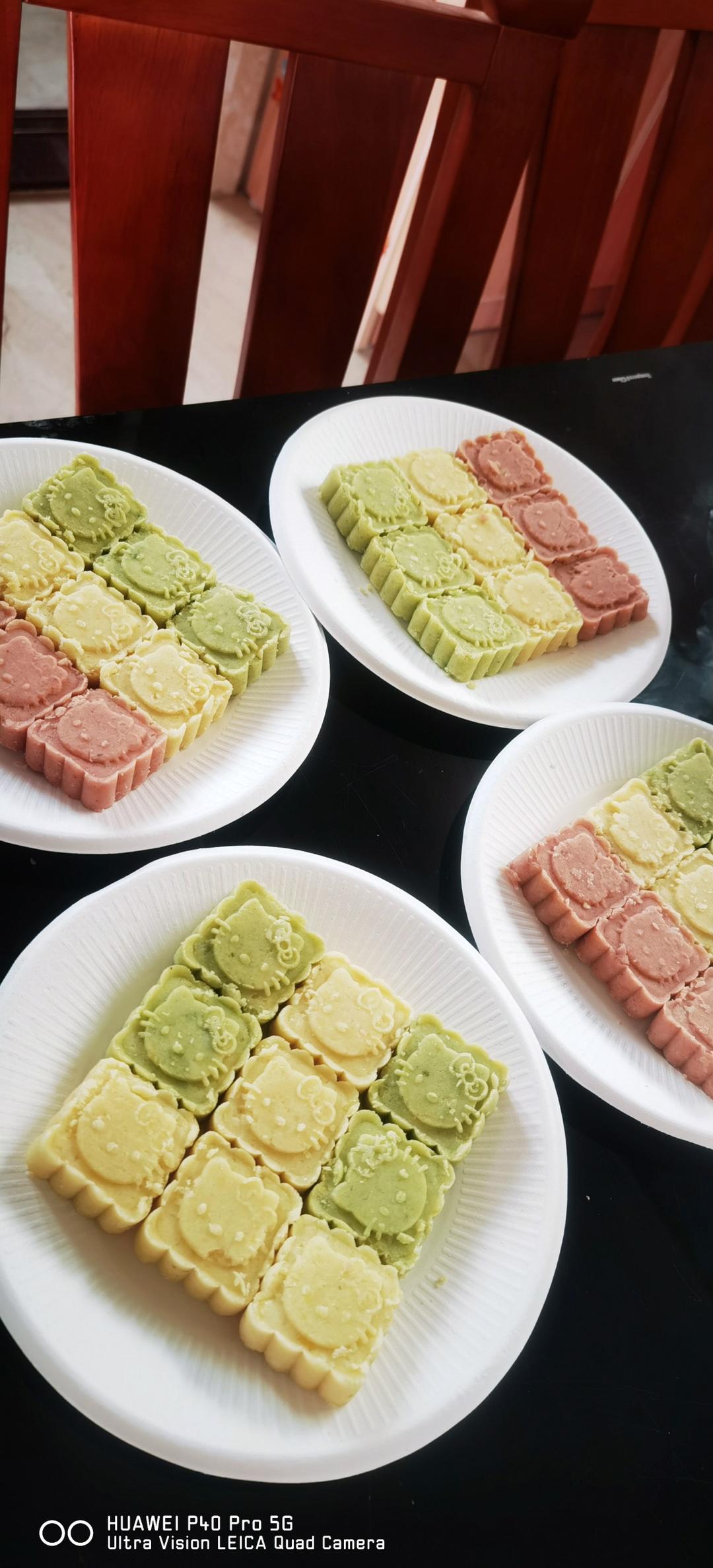 奶香绿豆糕（无豆腥味，超快手不麻烦）