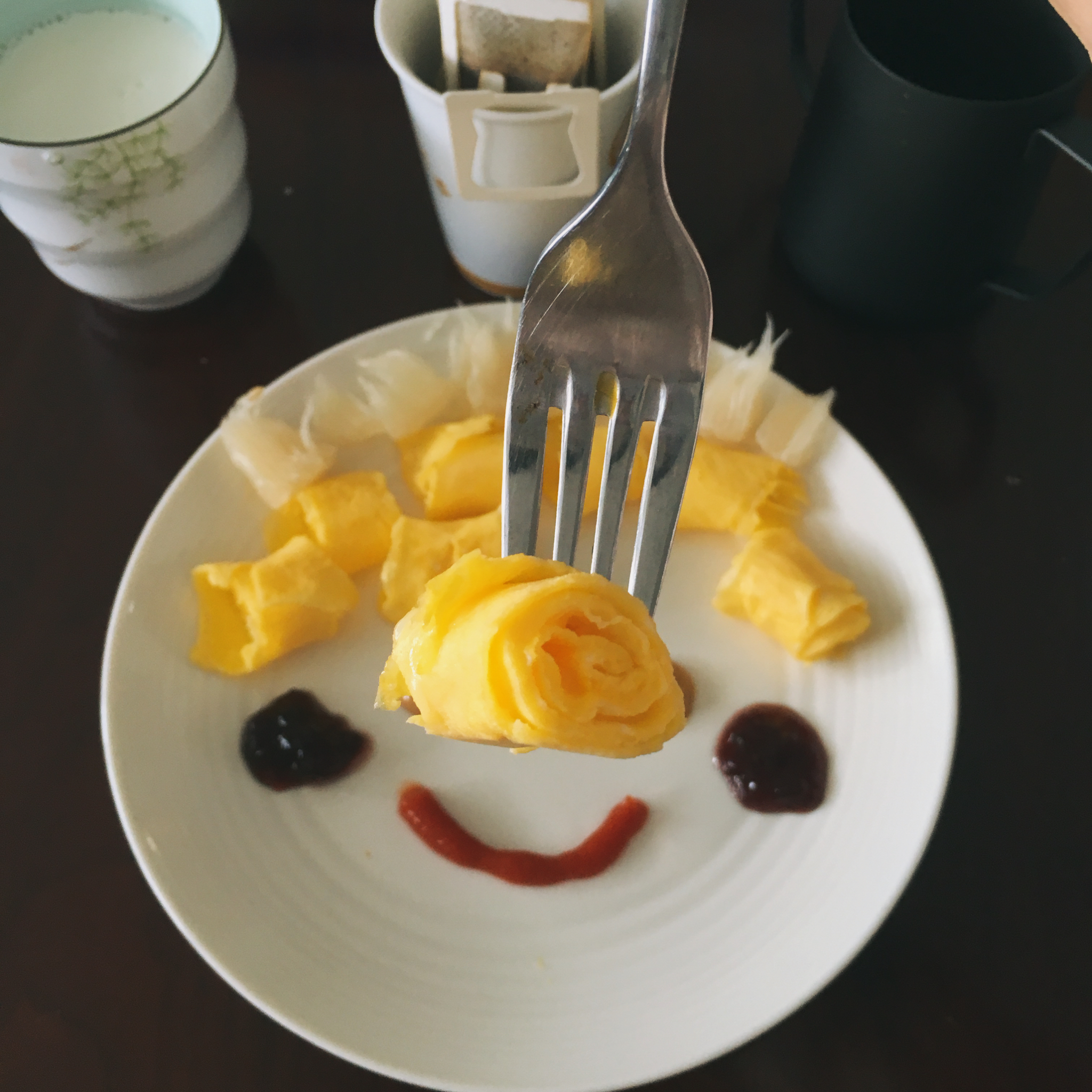 早餐鸡蛋卷