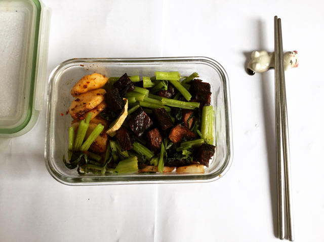 芹菜炒牛肉