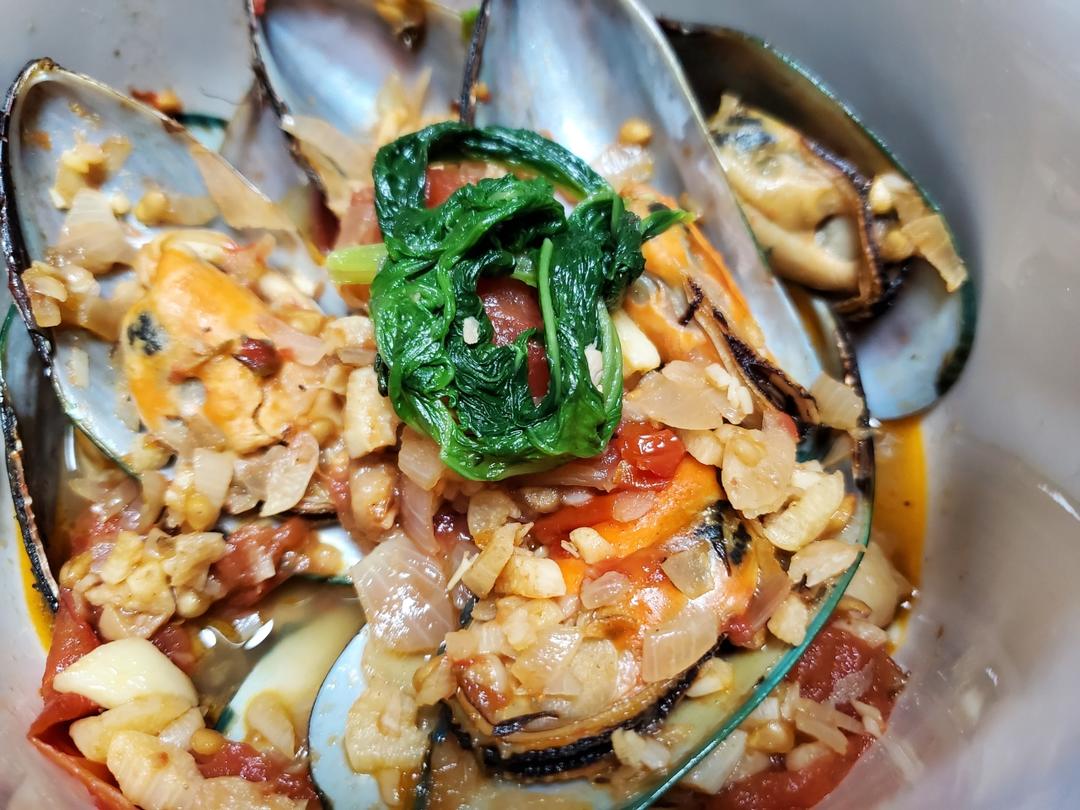 法式白酒青口贝