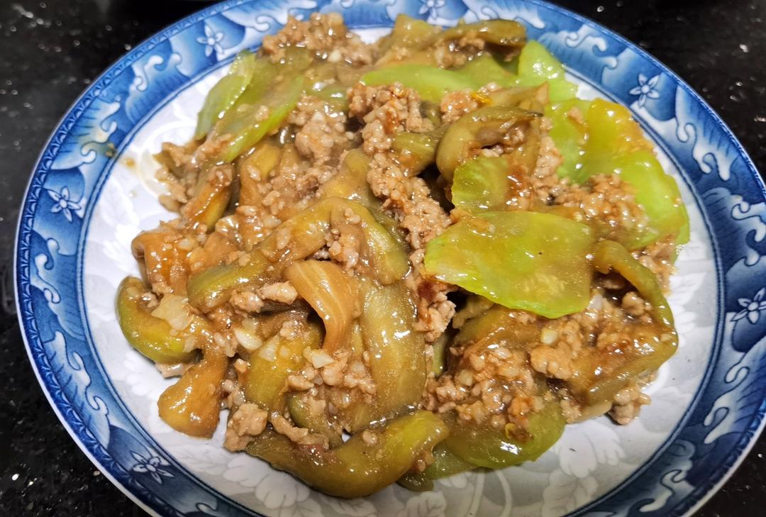 豆角烧茄子