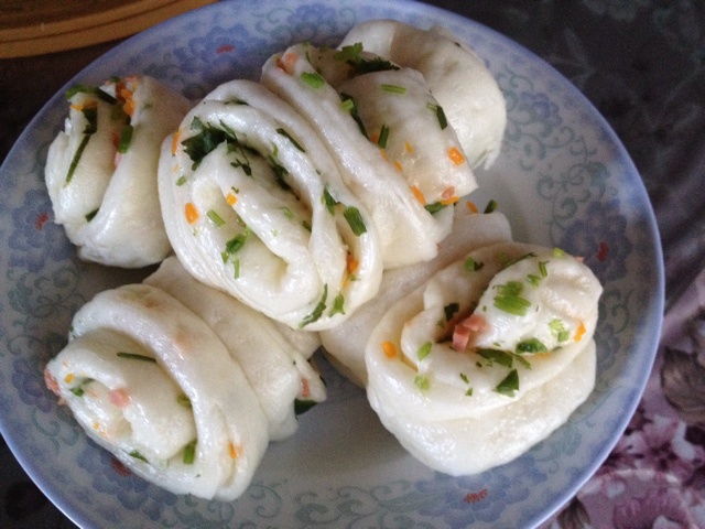 香葱花卷