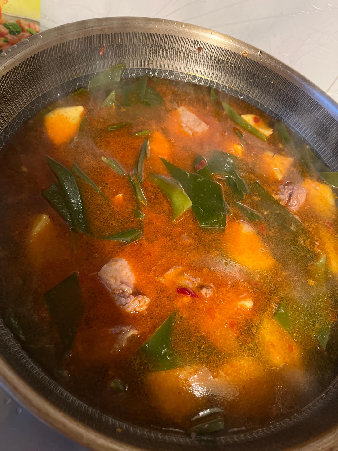 烧土豆海带