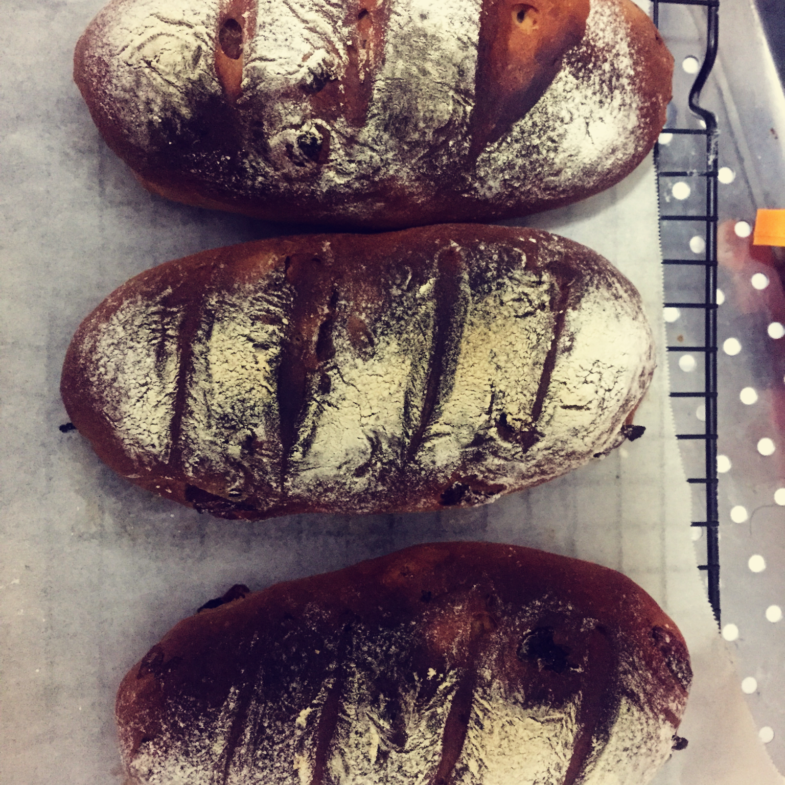 红酒桂圆全麦软欧