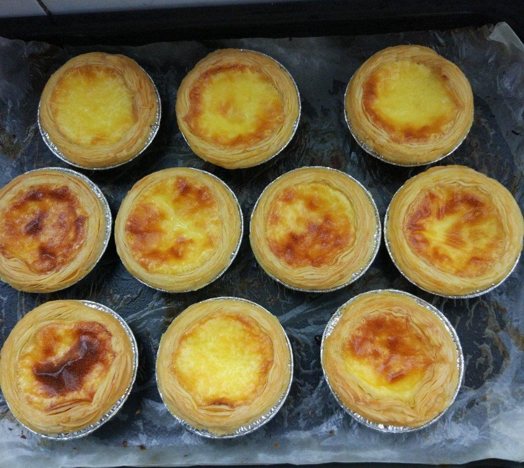 全蛋无淡奶油蛋挞