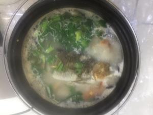 清炖野生鲫鱼汤的做法 步骤10