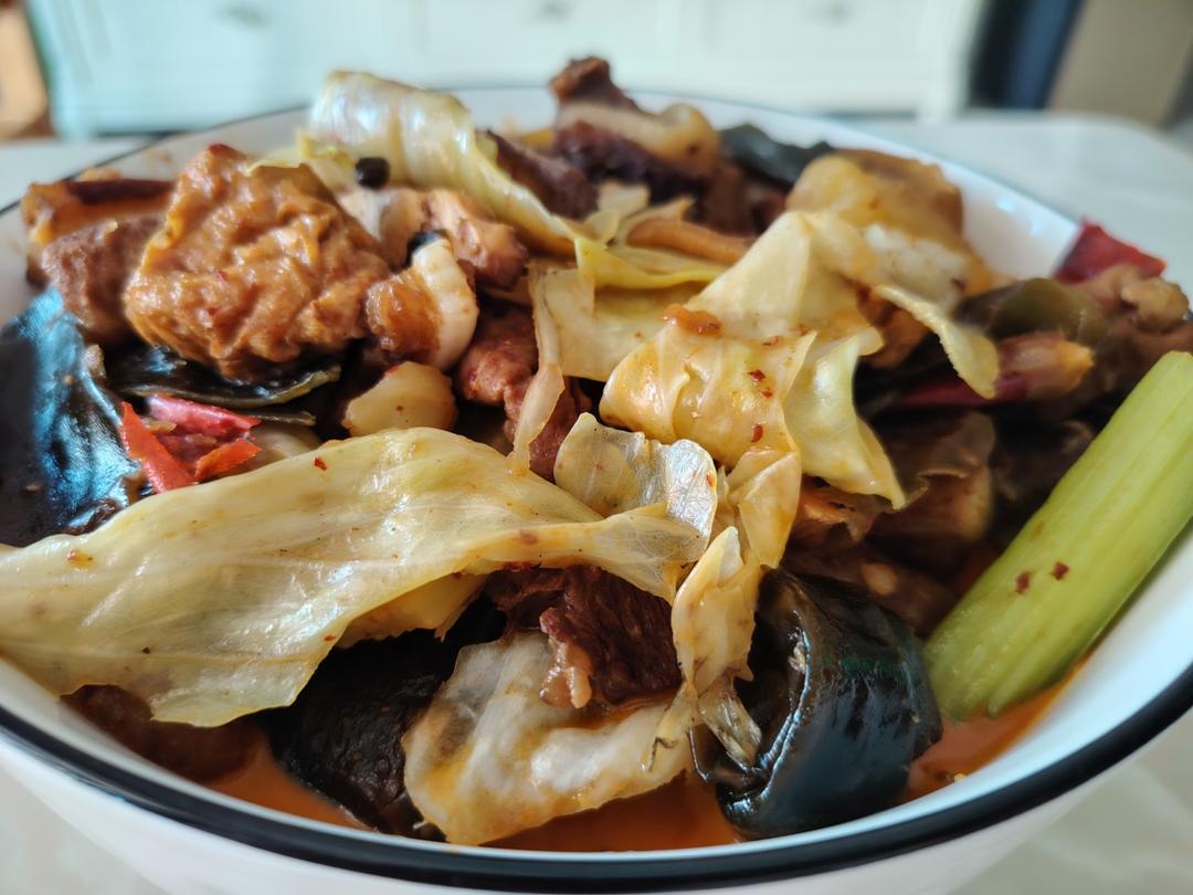 （家庭随意版）～牛杂煲