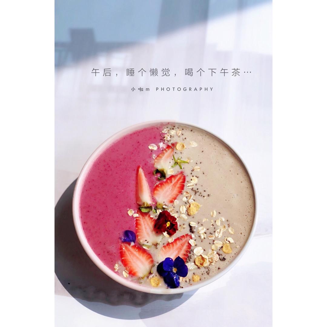 【减脂】奇亚籽榴莲思慕雪