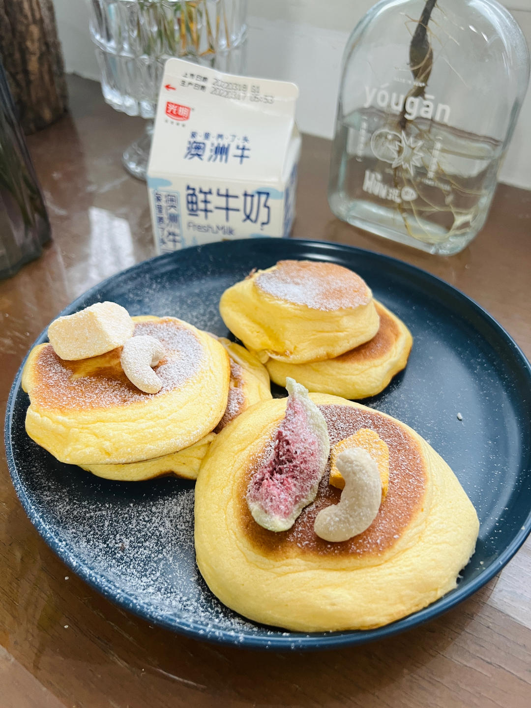 原味无油日式舒芙蕾厚松饼