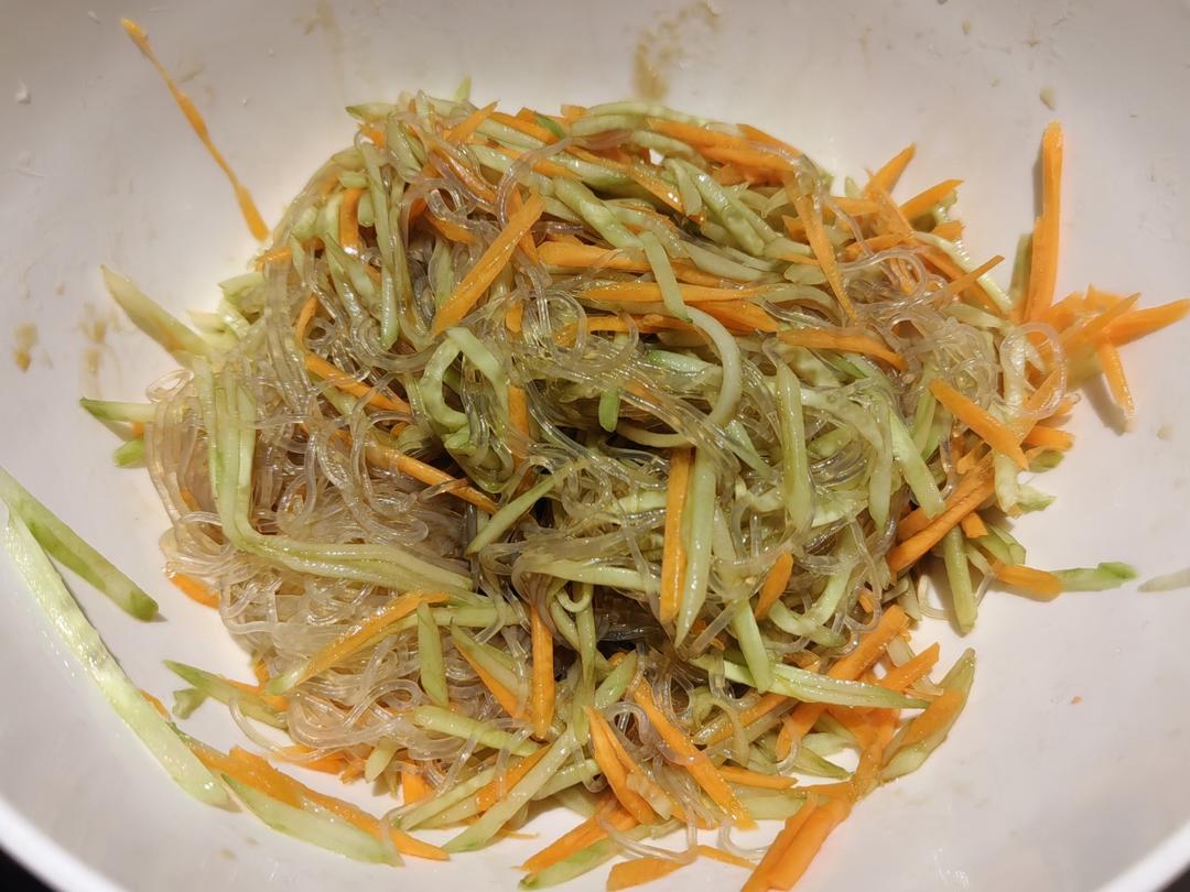 简易版凉拌粉丝