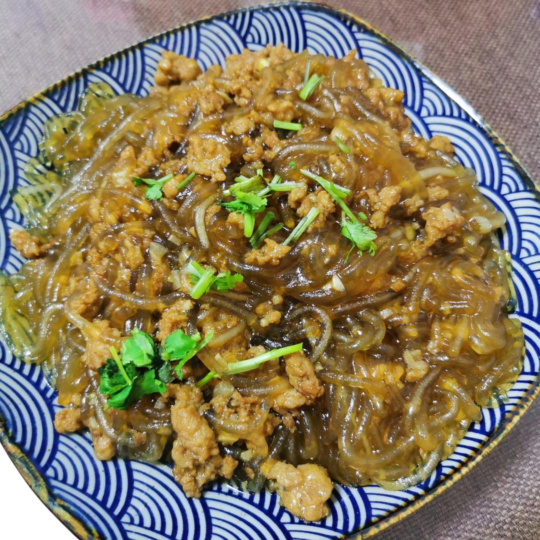 蚂蚁上树(肉末炒粉丝)超下饭‼️十分钟搞定