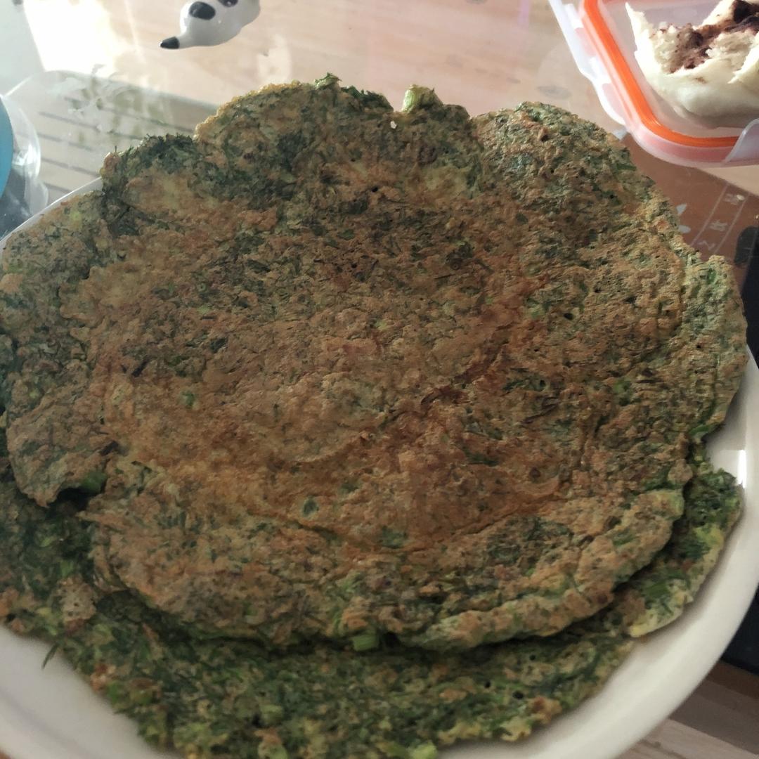 小茴香鸡蛋饼