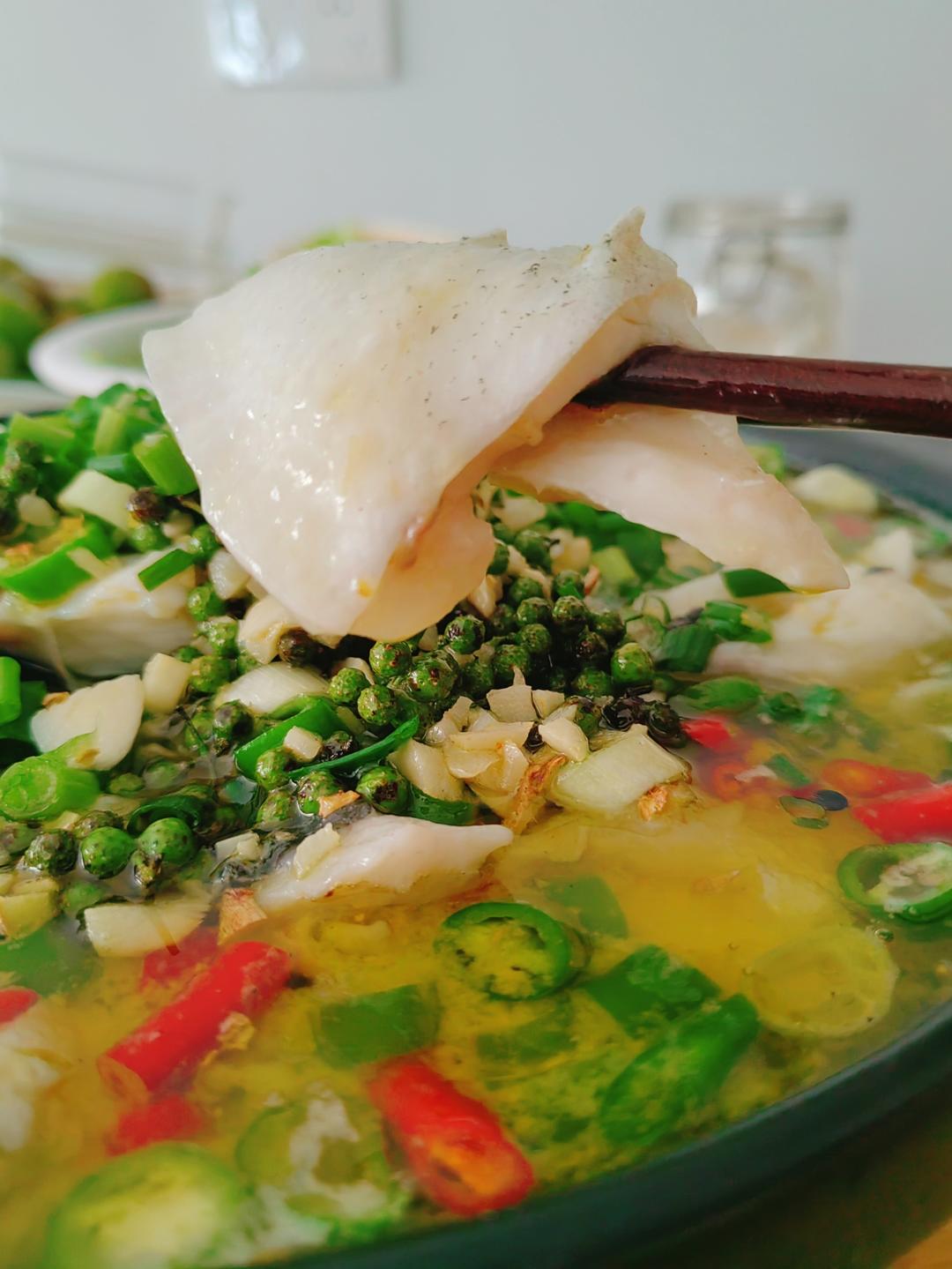 藤椒鱼片（简单易复刻哦！）的做法