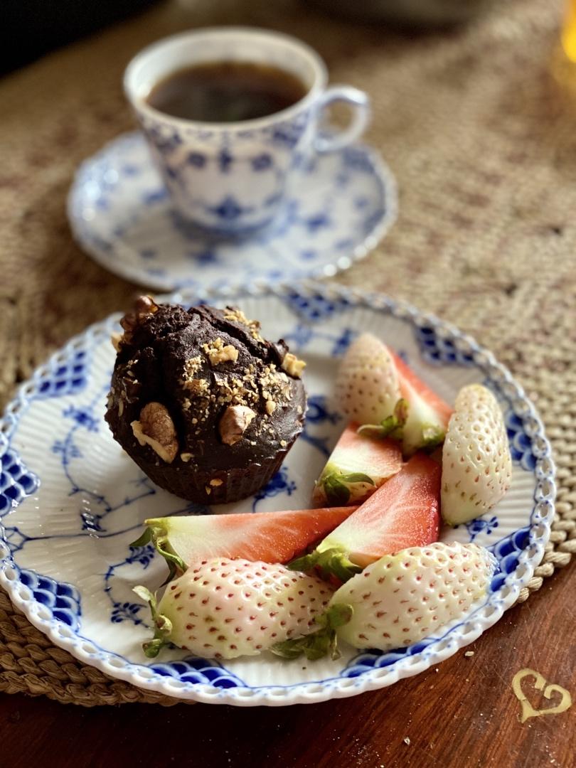 浓情巧克力摩卡马芬<Chocolate Espresso Muffins>