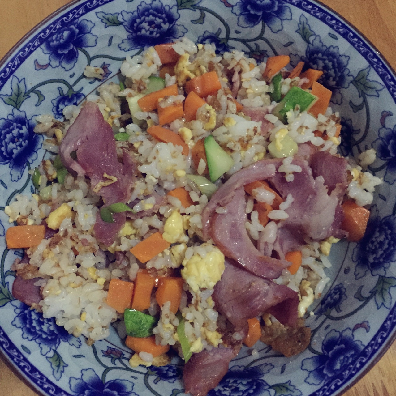 什锦培根炒饭