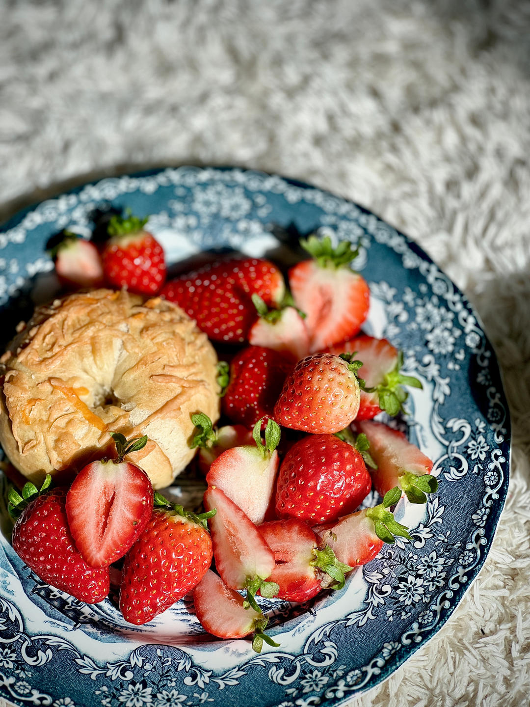 双倍芝士培根贝果