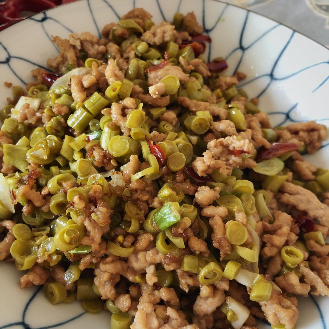 肉末酸豆角