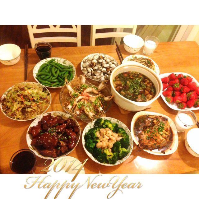 晚餐•2014年1月30日