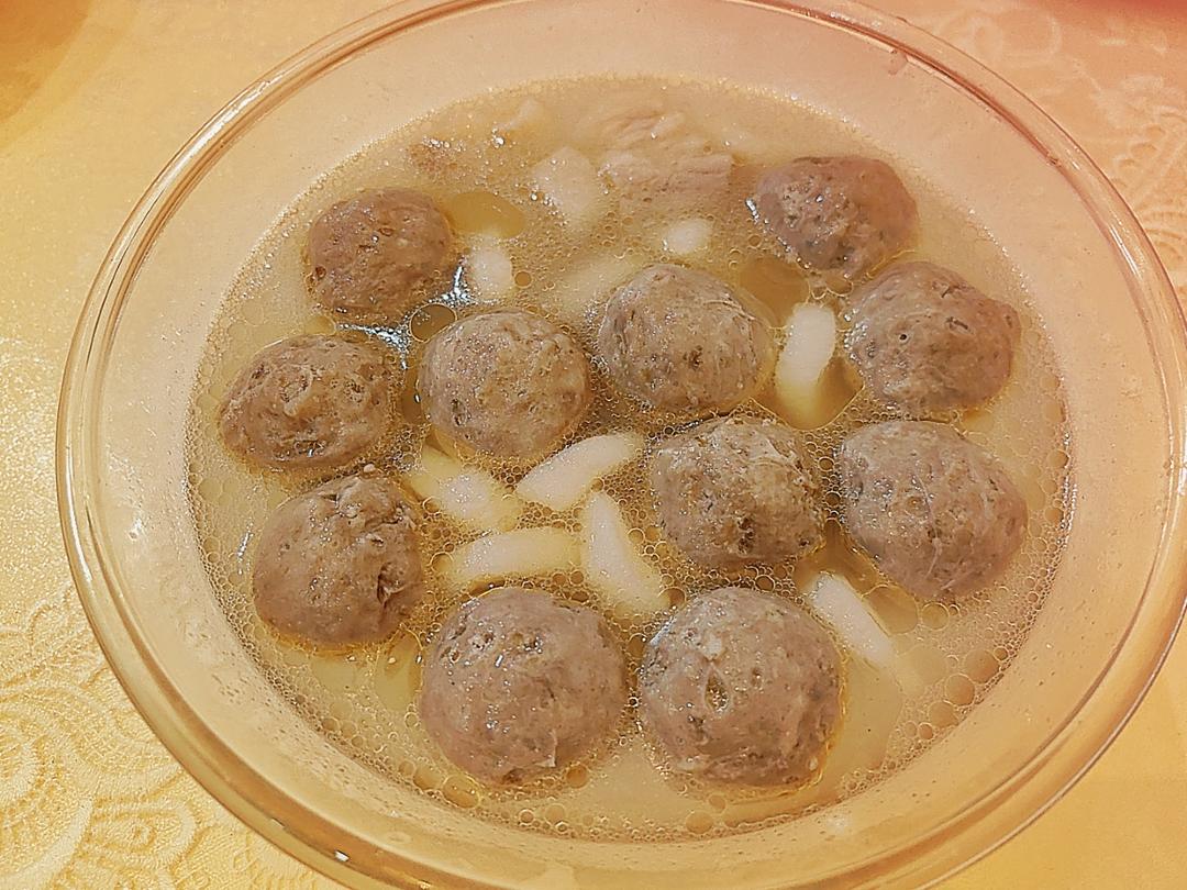 自制Q弹牛肉丸（搅拌机版）（不用手打也能上筋）