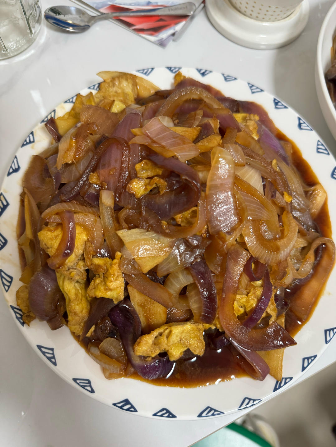 洋葱炒鸡蛋