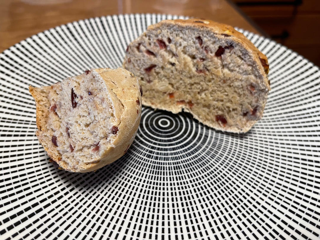 给减肥瘦身党  无糖无油全麦面包（免揉懒人版）