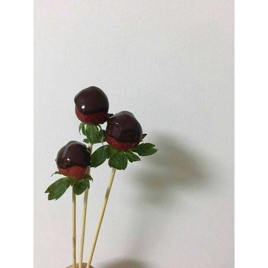 圣诞草莓棒棒糖