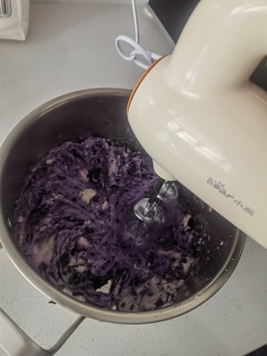 紫薯芋泥馅的做法 步骤2