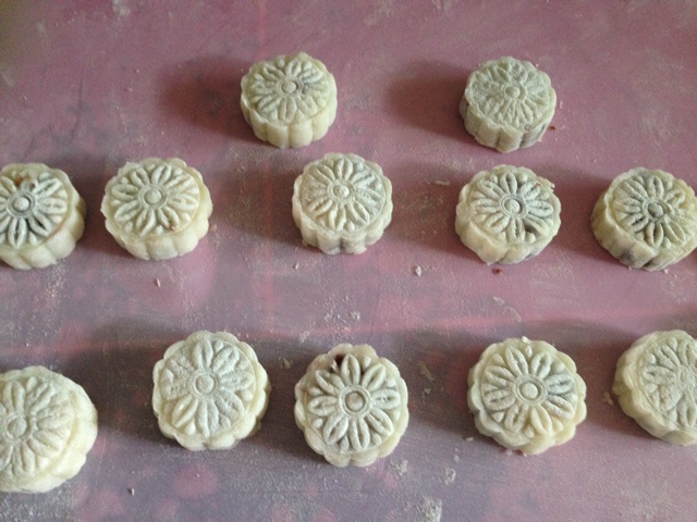 冰皮豆沙月饼