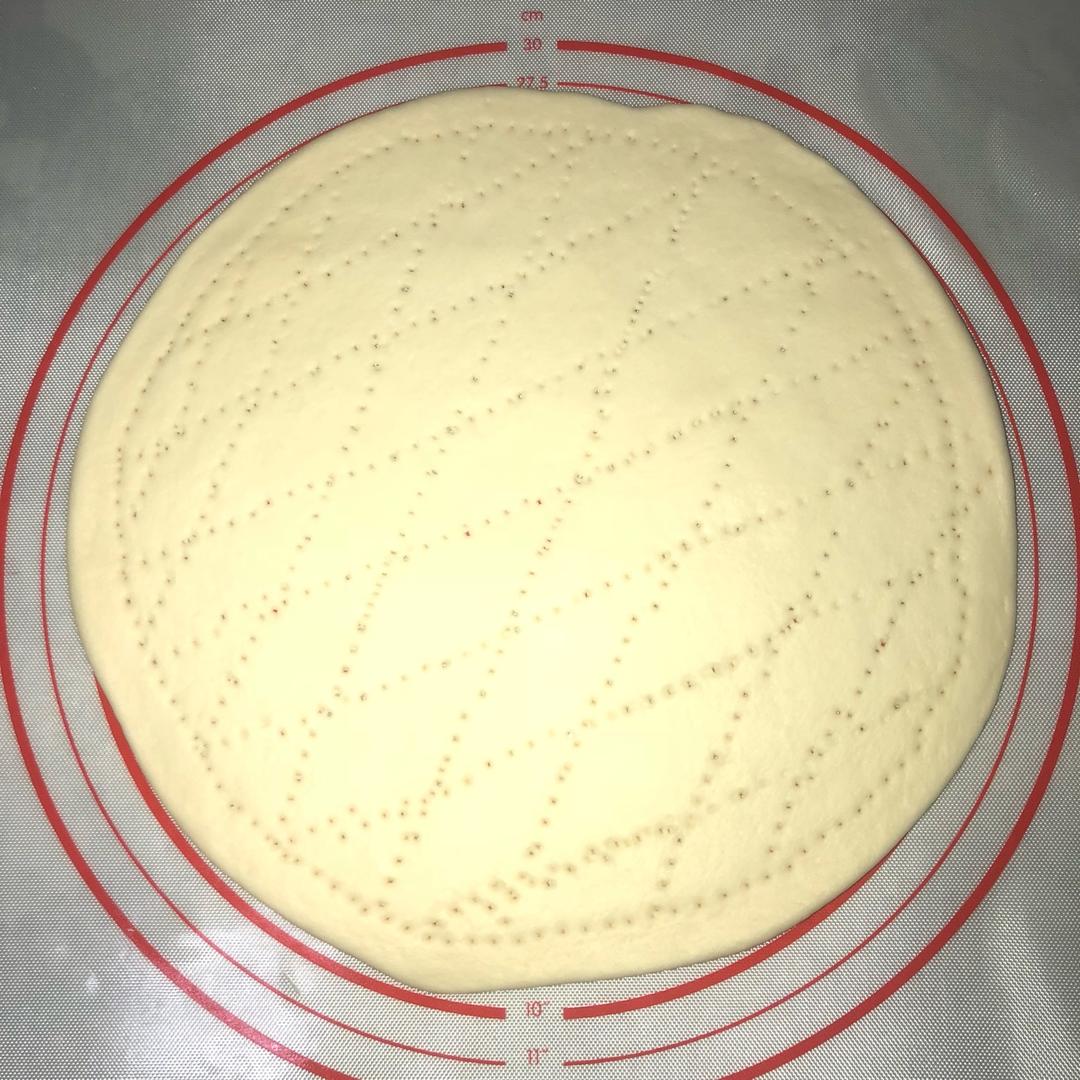 八寸披萨饼皮（四个）制作